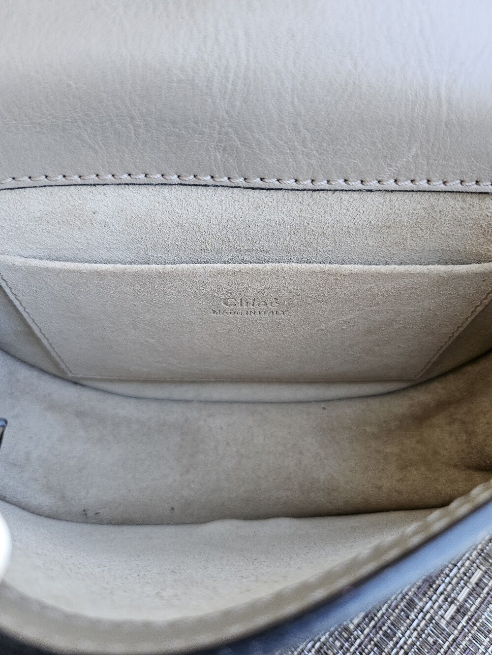 Chloe Nile Bracelet Handbag Small Motty Grey - Picture 15 of 17